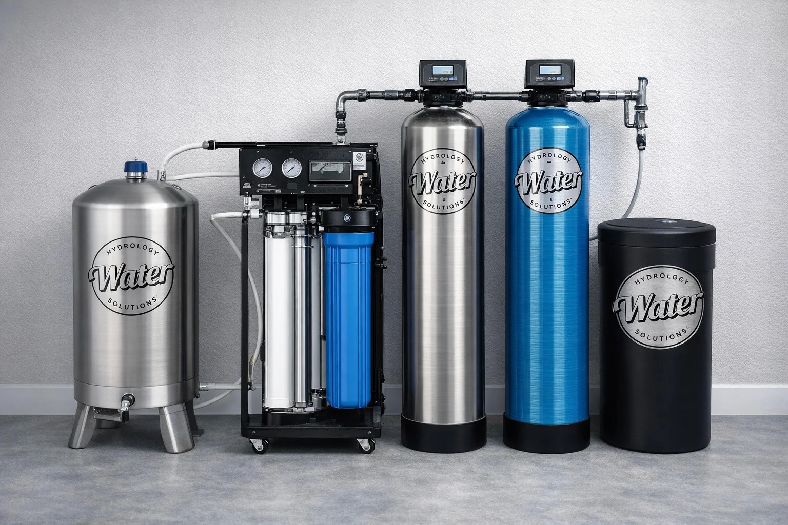 A Hydrology commercial reverse osmosis filtration system