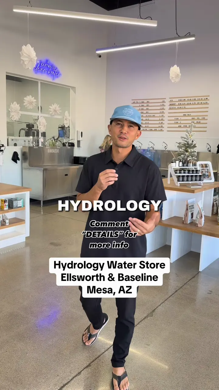 A walk through the Hydrology Water Store at Ellsworth and Baseline in Mesa